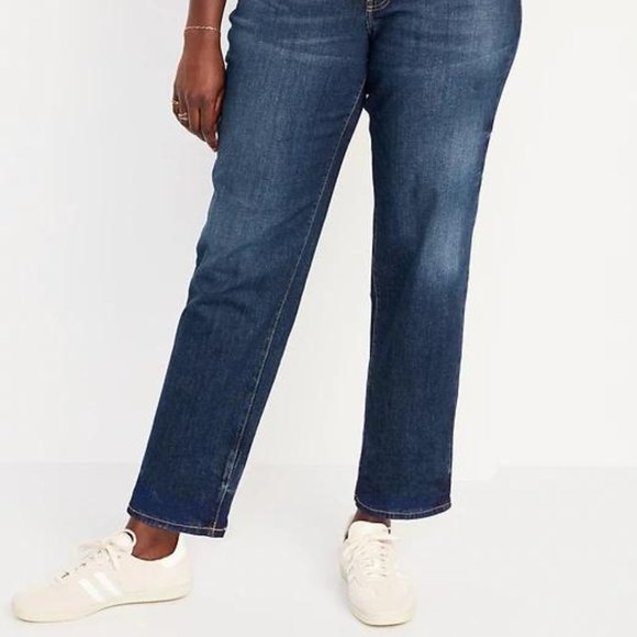 NWT Old Navy Curvy High-Waisted OG Loose Jeans - Picture 5 of 16